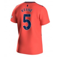 Everton Michael Keane #5 Vonkajší futbalový dres 2023-24 Krátky Rukáv